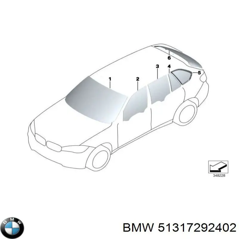 Szyba przednia BMW X5 SUV (F15, F85) (2013 - 2018) cena, od 1081,79 USD