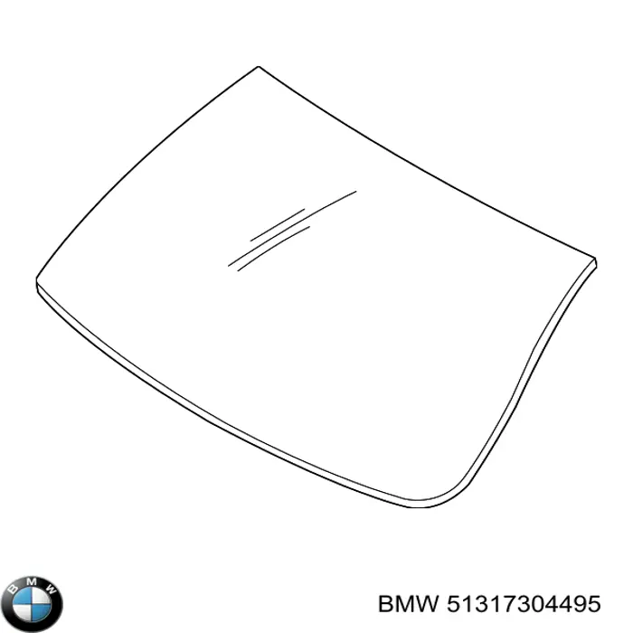 Szyba przednia BMW 51317304495 cena, od 1074,41 USD