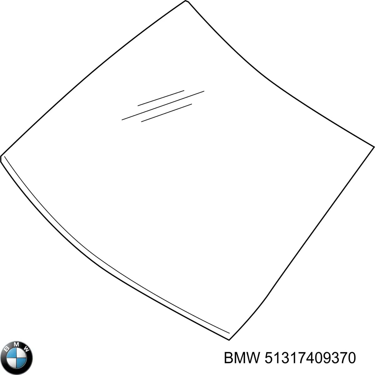 Szyba przednia BMW 51317409370 cena, od 768,32 USD