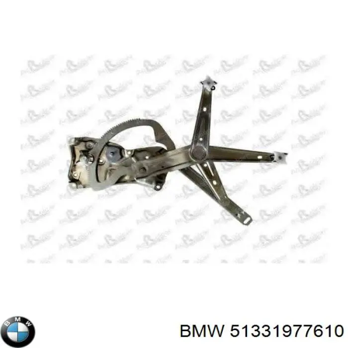 51331977610 BMW Mechanizm podnoszenia szyby drzwi przednich prawych