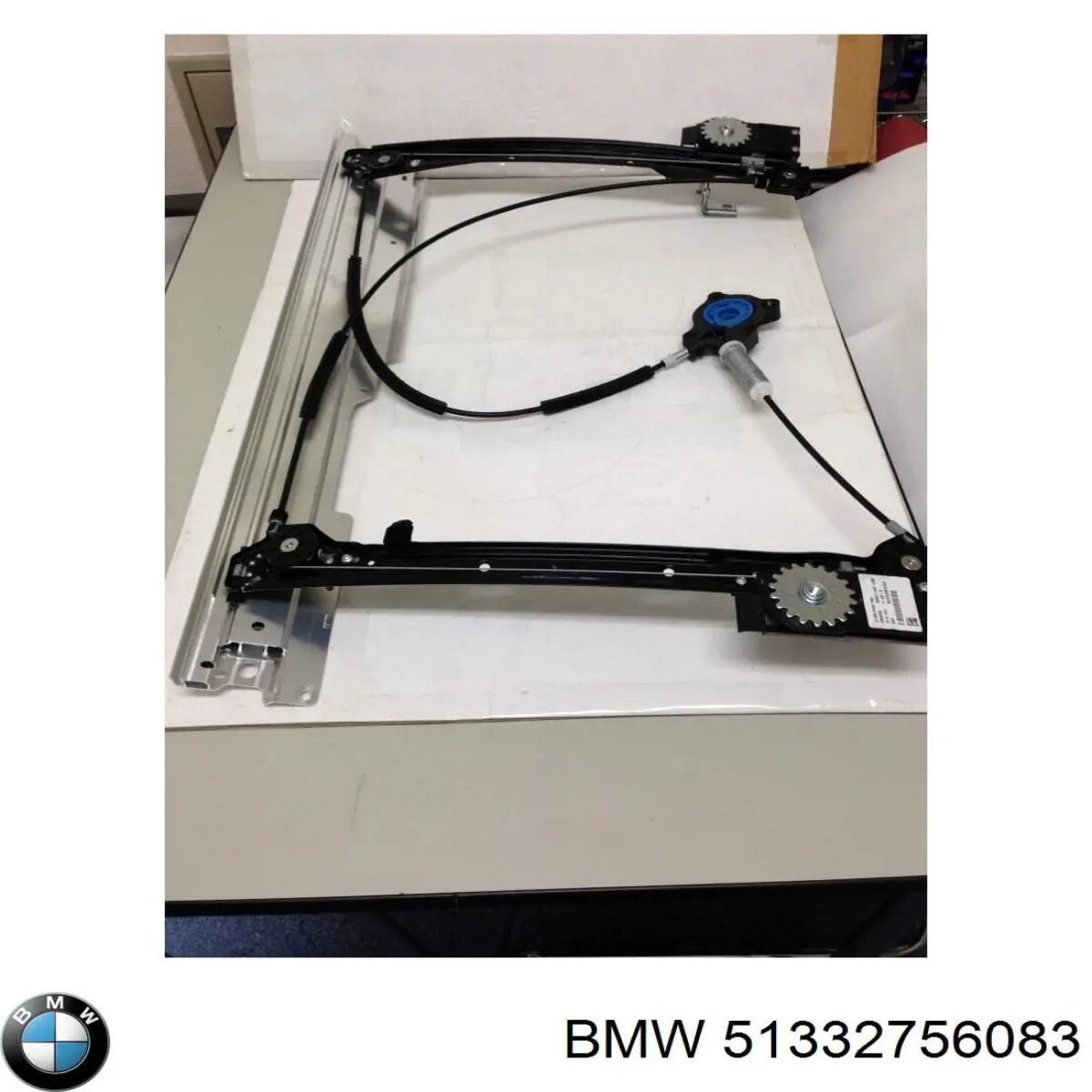 51332756083 BMW Mechanizm podnoszenia szyby drzwi przednich lewych