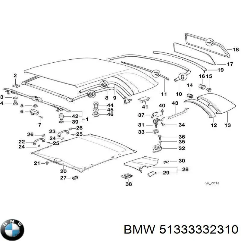 Szyba drzwi prawych przednich BMW 51333332310 cena, od 48,27 USD