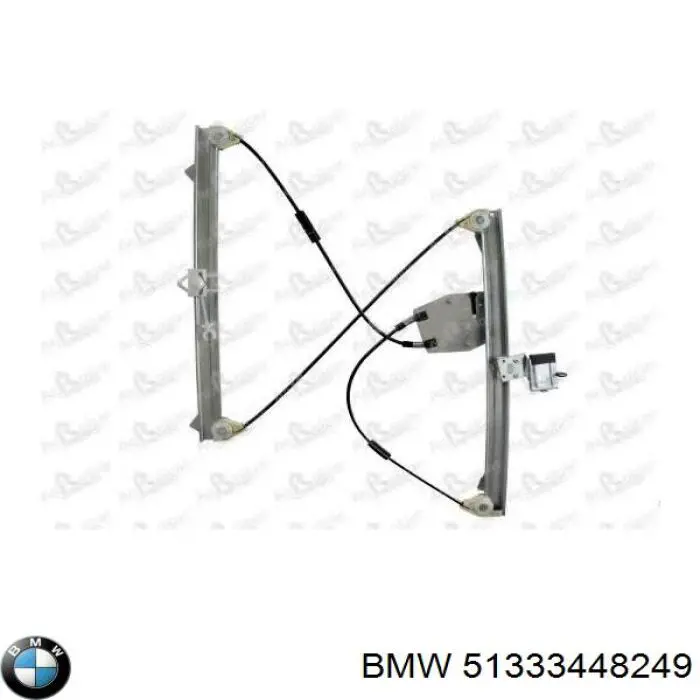 Mechanizm podnoszenia szyby drzwi przednich lewych BMW 51333448249 cena, od 64,70 USD