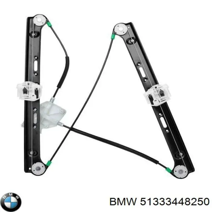 Mechanizm podnoszenia szyby drzwi przednich prawych BMW 51333448250 cena, od 51,62 USD