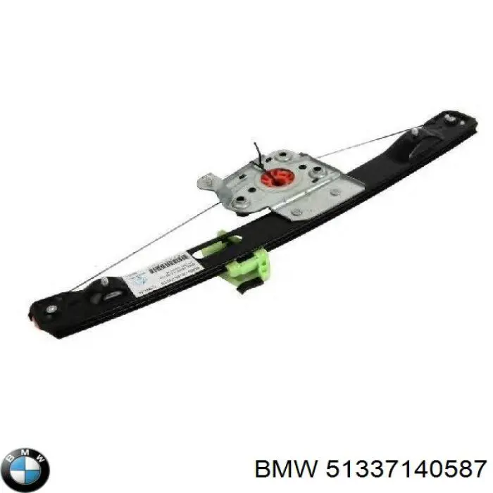 51337140587 BMW mechanizm podnoszenia szyby drzwi przednich lewych