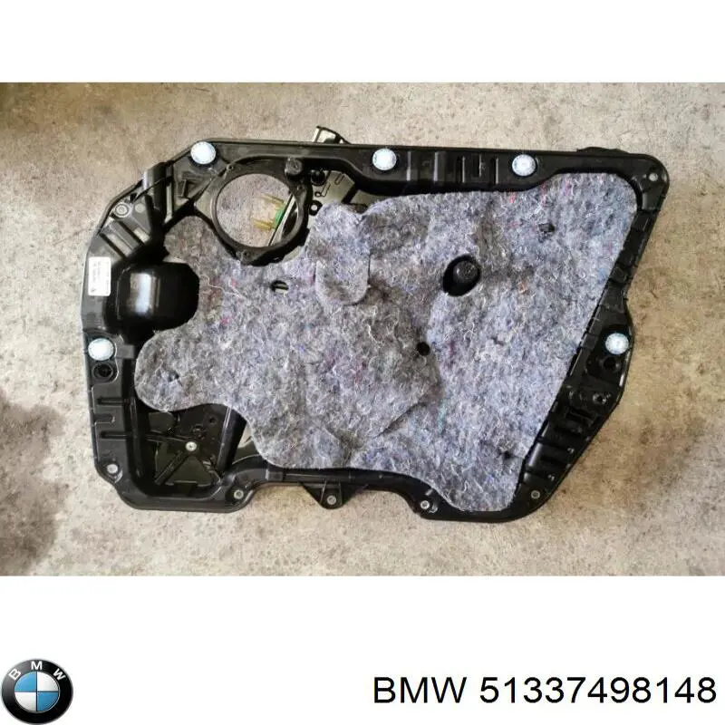Mechanizm podnoszenia szyby drzwi przednich prawych BMW 51337498148 cena, od 166,85 USD