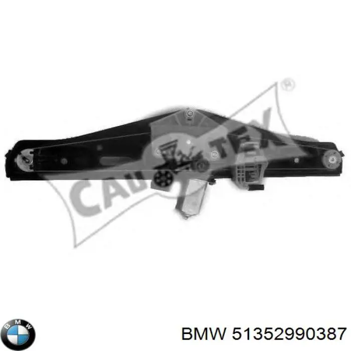 Mechanizm podnoszenia szyby drzwi tylnych lewych do BMW X1 (E84)