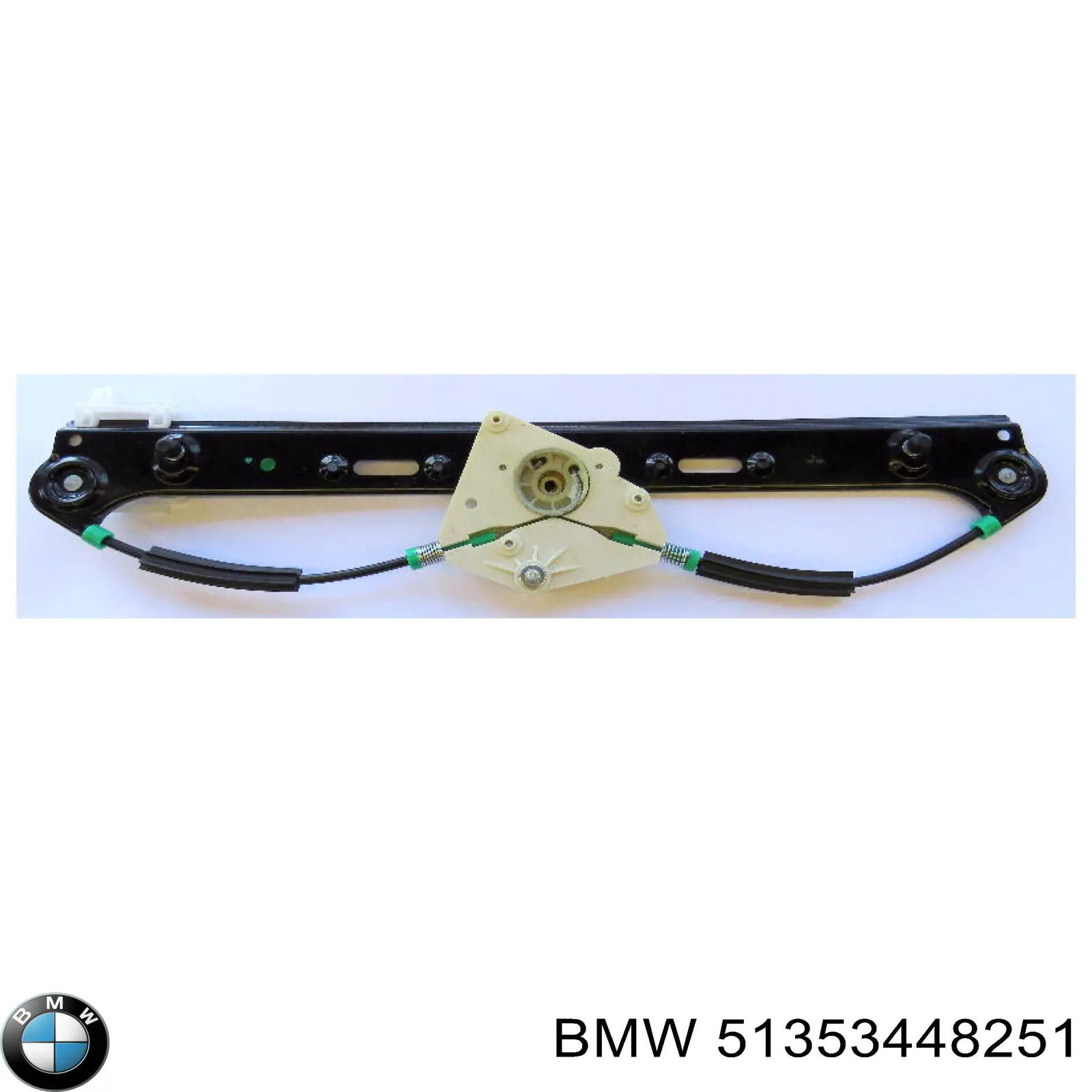 51353448251 BMW Mechanizm podnoszenia szyby drzwi tylnych lewych