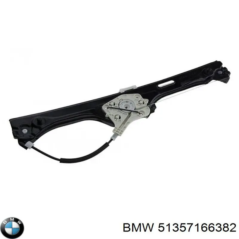 Mechanizm podnoszenia szyby drzwi tylnych prawych do BMW X5 (E70)