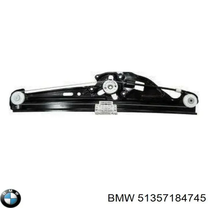 Mechanizm podnoszenia szyby drzwi tylnych lewych BMW 51357184745 cena, od 43,42 USD