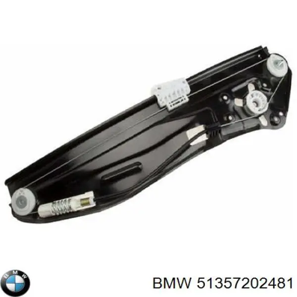 Mechanizm podnoszenia szyby drzwi tylnych lewych do BMW 7 (E65, E66, E67)