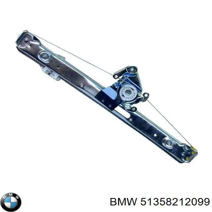 Mechanizm podnoszenia szyby drzwi tylnych lewych BMW 51358212099 cena, od 30,92 USD
