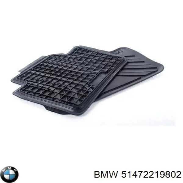 Dywanik tylny, zestaw 2 szt. BMW 51472219802 cena, od 89,08 USD