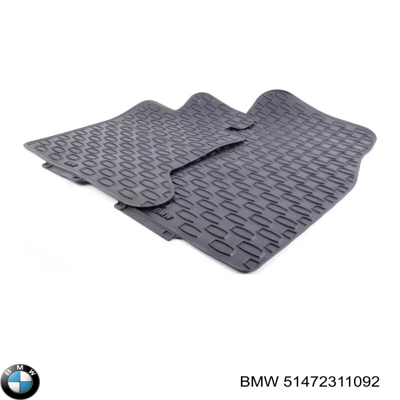 Dywanik przedni, zestaw 2 szt. BMW 51472311092 cena, od 96,50 USD