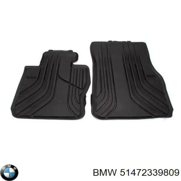 51472339809 BMW Dywanik przedni, zestaw 2 szt.