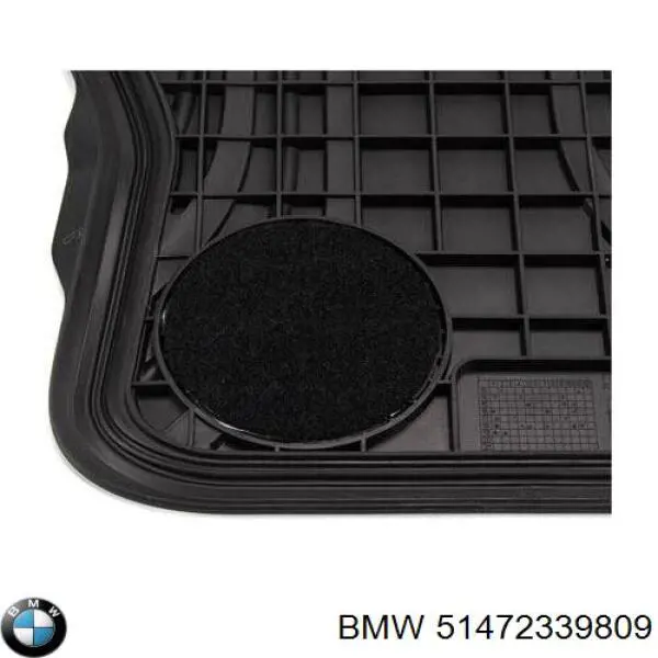Dywanik przedni, zestaw 2 szt. BMW 51472339809 cena, od 121,74 USD