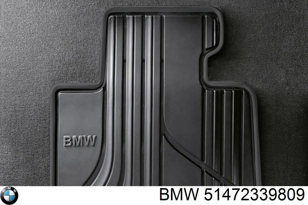 Do koszyka 51472339809 BMW Dywanik przedni, zestaw 2 szt.