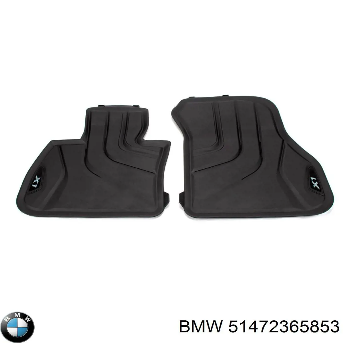 51472365853 BMW Dywanik przedni, zestaw 2 szt.