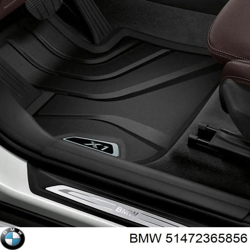 51472365856 BMW Dywanik tylny, zestaw 2 szt.
