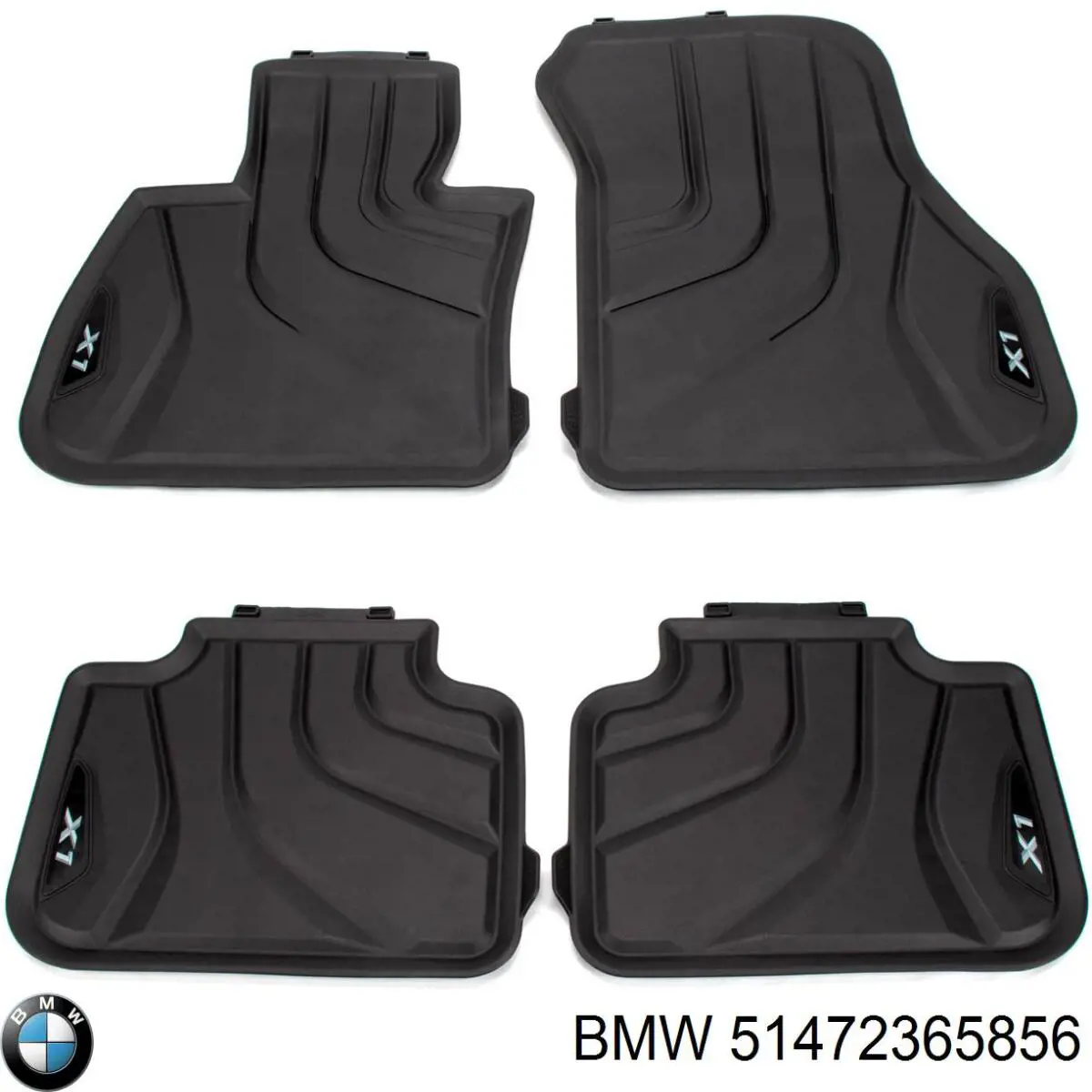 Dywanik tylny, zestaw 2 szt. BMW 51472365856 cena, od 101,66 USD