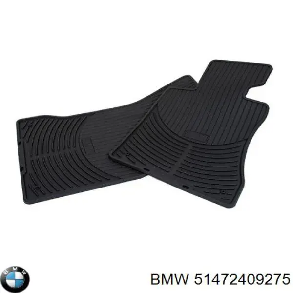 Dywanik przedni, zestaw 2 szt. BMW 51472409275 cena, od 114,32 USD