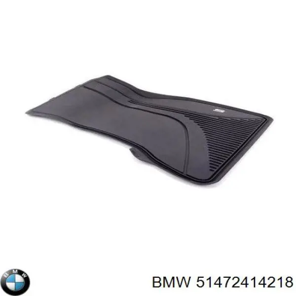 Do koszyka 51472414218 BMW Dywanik przedni, zestaw 2 szt.