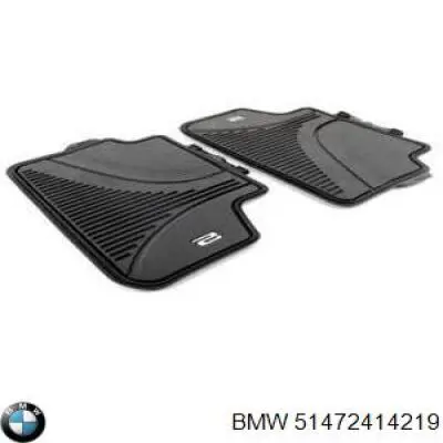 Dywanik tylny, zestaw 2 szt. do BMW 5 (G30, F90)