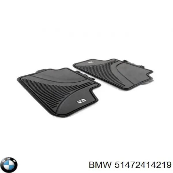Do koszyka 51472414219 BMW Dywanik tylny, zestaw 2 szt.