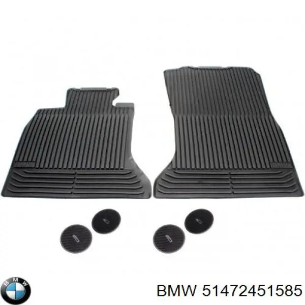 Dywanik przedni, zestaw 2 szt. BMW 51472451585 cena, od 147,27 USD