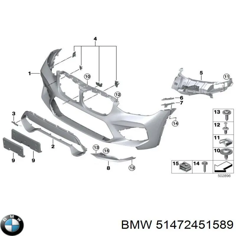 Dywanik bagażnika BMW 51472451589 cena, od 26,87 USD