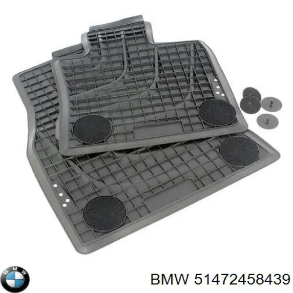 Dywanik przedni, zestaw 2 szt. BMW 51472458439 cena, od 146,87 USD