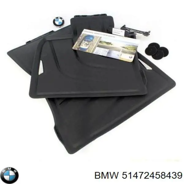 Do koszyka 51472458439 BMW Dywanik przedni, zestaw 2 szt.