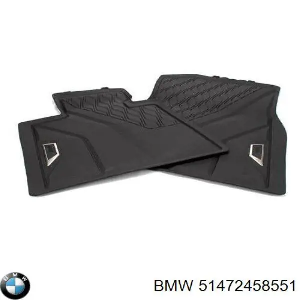 Dywanik przedni, zestaw 2 szt. BMW 51472458551 cena, od 154,24 USD