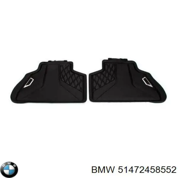 Dywanik tylny, zestaw 2 szt. do BMW X6 (G06, F96)