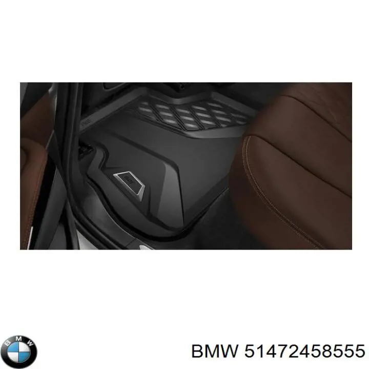 Dywanik tylny, zestaw 2 szt. BMW 51472458555 cena, od 126,00 USD