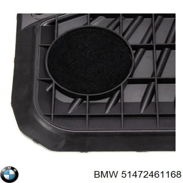 Dywanik przedni, zestaw 2 szt. BMW 51472461168 cena, od 141,04 USD