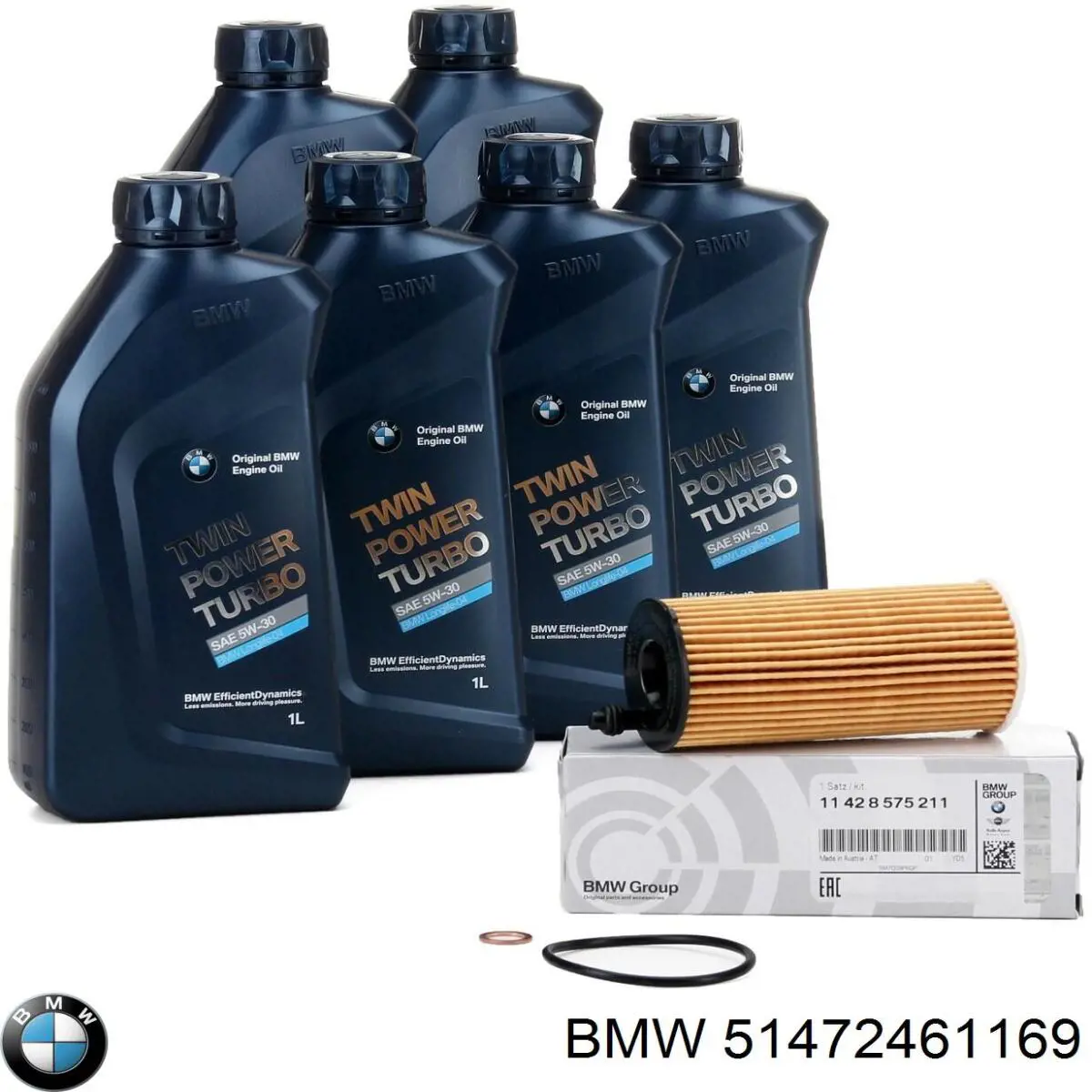 Do koszyka 51472461169 BMW Dywanik tylny, zestaw 2 szt.