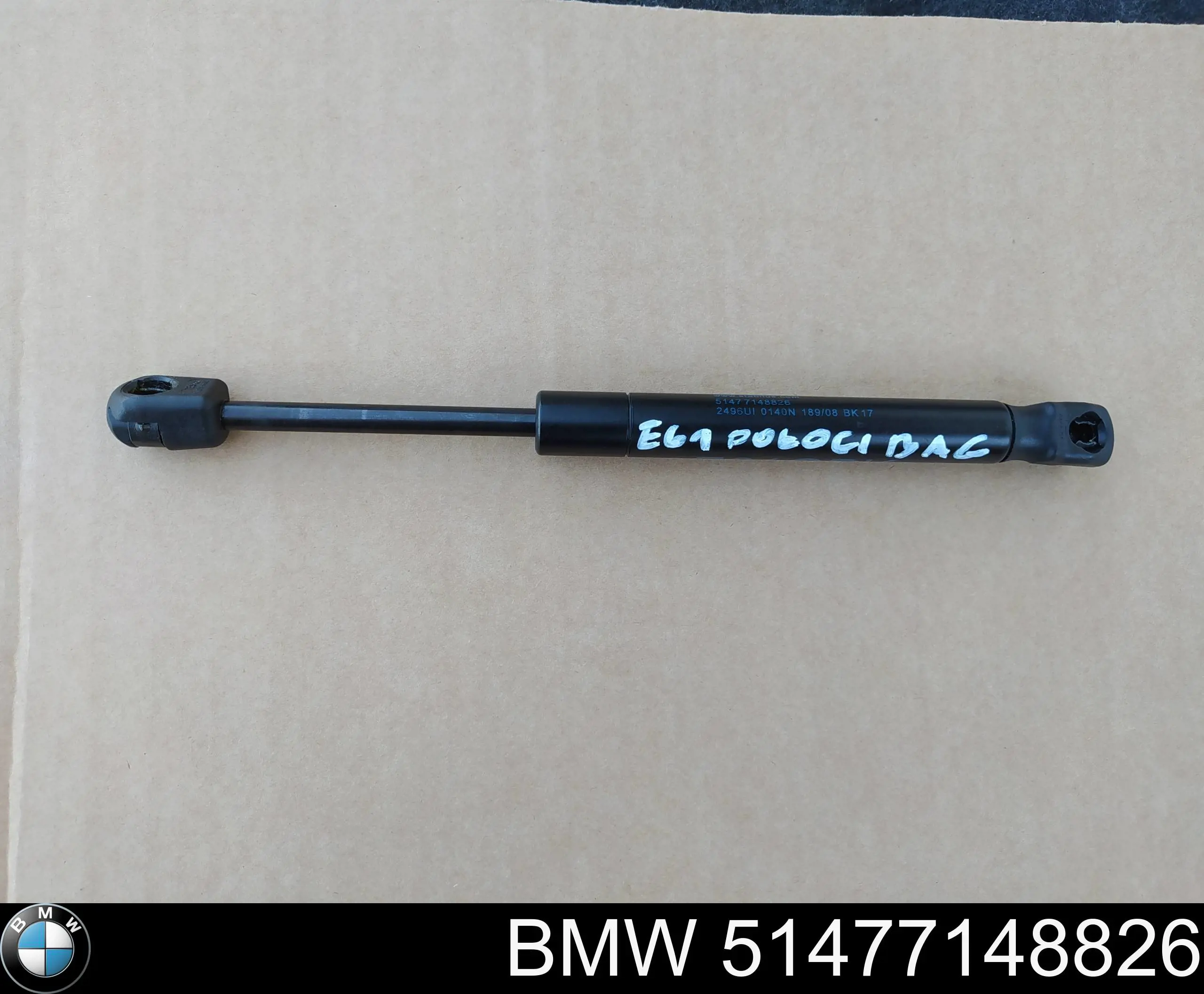 Amortyzator klapy bagażnika (3/5 drzwi-tylnych) BMW 51477148826 cena, od 19,26 USD