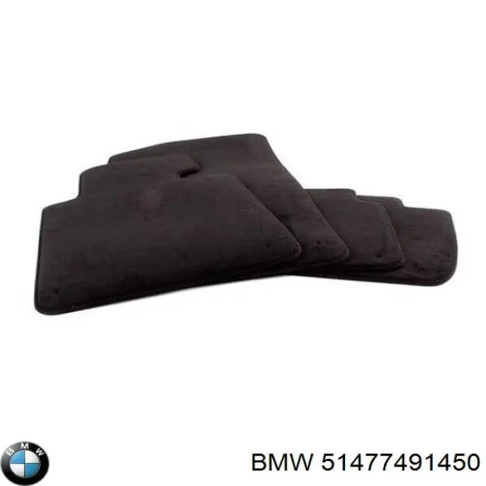 Dywaniki przód+tył, komplet BMW 51477491450 cena, od 62,74 USD
