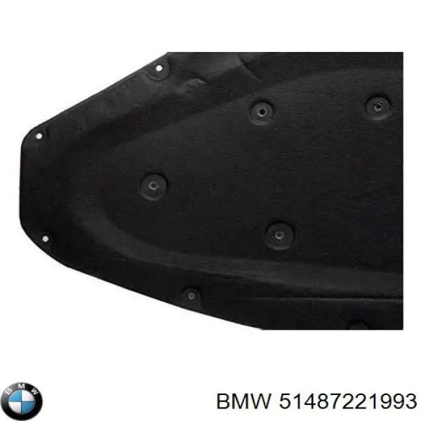 Wygluszenie maski 51487221993 BMW