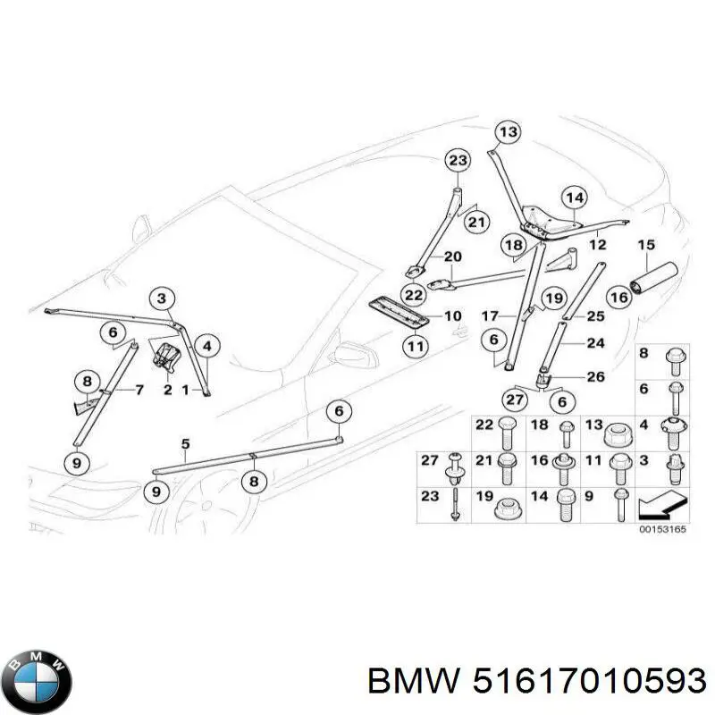  BMW 51617010593 cena, od 37,46 USD