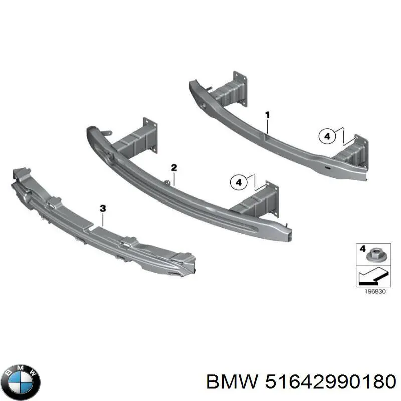 Wspornik (adapter) mocowania reflektora przedniego prawego do BMW X1 (E84)