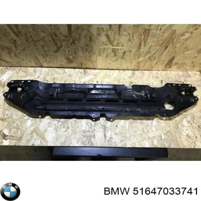 Do koszyka 51647033741 BMW Osłona chłodnicy górna (panel mocowania reflektorów)