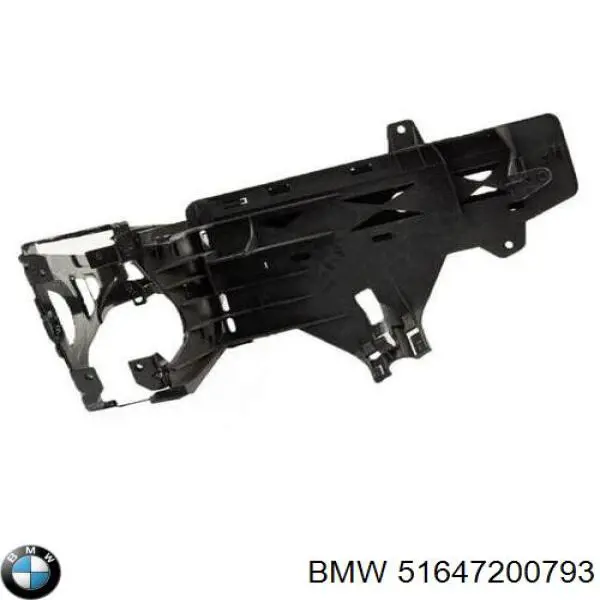 51647200793 BMW Wsponik (adapter) mocowania reflektora przedniego lewego