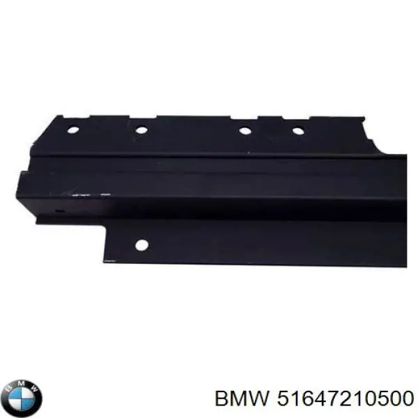 51647210500 BMW Osłona chłodnicy prawa (panel mocowania reflektorów)