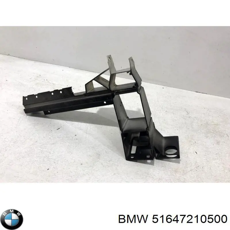 Do koszyka 51647210500 BMW Osłona chłodnicy prawa (panel mocowania reflektorów)