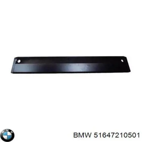 Osłona chłodnicy górna (panel mocowania reflektorów) BMW 51647210501 cena, od 68,21 USD