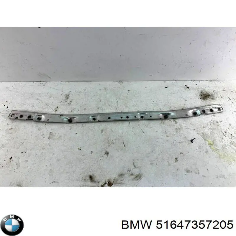Osłona chłodnicy górna (panel mocowania reflektorów) BMW 51647357205 cena, od 71,73 USD