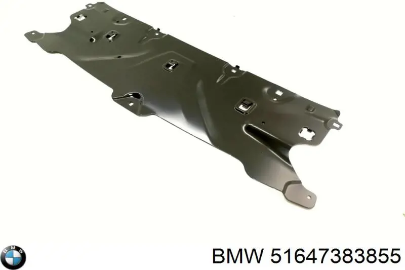 Do koszyka 51647383855 BMW Nakładka panelu przedniego (osłony chłodnicy) górna