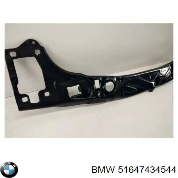 51647434544 BMW Osłona chłodnicy górna (panel mocowania reflektorów)